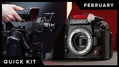 Quick Kit | February 2022 [ Panasonic GH6, DJI Ronin 4D, DZO Catta ACE & LOADS of V-RAPTOR Acc's ]