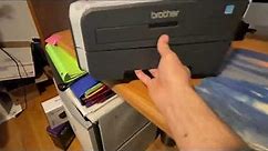 Brother HL-2140 Printer w/ Brand New Toner & Tested ( Demo video Inside )