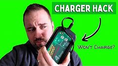 12v Charger Won't Charge or Recognize a Battery? [Easy Fix in Under 5 minutes]