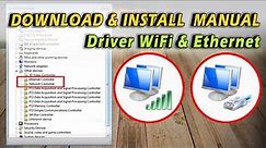 Cara Download & Install Driver WIFI & ETHERNET Manual untuk Windows 7/8/10/11