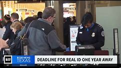 Deadline for REAL ID one year away