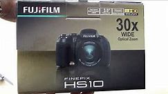 FujiFilm FinePix HS10 - Unboxing