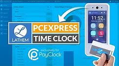 Lathem PCEXPRESS Time Clock for PayClock Online