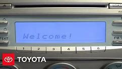 2007 - 2009 Camry How-To: Bluetooth® Overview JBL 6-disc CD Changer | Toyota