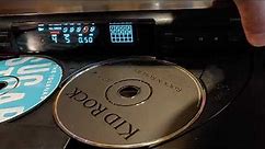 SONY CD Player CDP-CE315 Five Disc Changer. Operating Demo. Disc Exchange System.