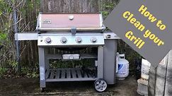 How to Clean Your Weber Gas Grill