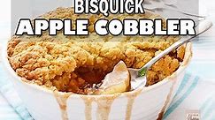 Bisquick Apple Cobbler