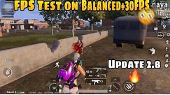 iPhone 6s FPS Test on Balanced+30FPS | iPhone 6s/6s Plus PUBG Test in 2023 | Update 2.8🔥| FPS Drop?