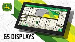 Bigger. Faster. Clearer. New G5 Displays are here. | John Deere Precision Ag