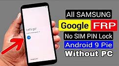 Samsung J6/J6+/J8/A6/A6+ FRP Reset/Google Account Bypass |ANDROID 9 Without PC