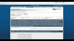 MyPay Online Employee Self Service