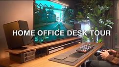 The ULTIMATE Productivity & Gaming Desk Setup | 2023 Home Office Tour