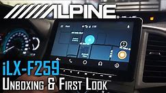 Alpine iLX-F259 Unboxing and First Look | New Product Spotlight