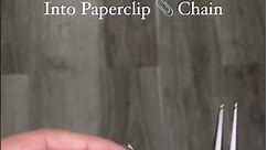 How to Make Paperclip Chain - Jewelry Tutorial Hack