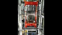 Elevator 4 combo free fall drop test 엘리베이터 비상정지장치 낙하시험
