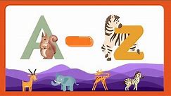 ABC Alphabet - A to Z Animals for Kids | Animals | Easy Learning