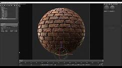Free tutorial Substance Painter-How Create Brick texture in Substance Painter