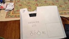 Hitachi cp-x2010 projector review