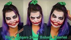 Joker by Heath Ledger- Halloween DIY Costume/ Makeup Tutorial