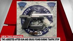 2 arrested after drugs and guns found in car on I-91 in Hatfield