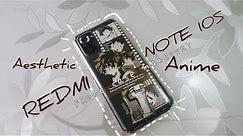 Aesthetic anime phone case makeover|Aesthetic redmi note 10s phone case| Aesthetic phone case diy