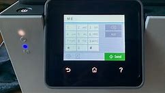Fax Machine Test On HP OfficeJet 9015E