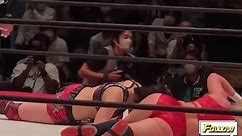 Japanese women’s wrestling match #werstling #werstlemania #womensfighting