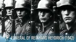 Funeral Of Nazi SS Reinhard Heydrich aka Butcher of Prague (1942) | British Pathé