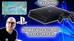 PS4 PRO HDMI Port Repair Damaged Pads and traces