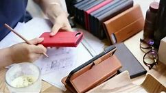 SHIELDON iPhone X Genuine Leather Case