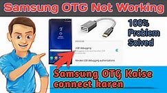 How to enable OTG option on Samsung 2023