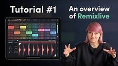 An overview of Remixlive | Tutorial Tour with Nadia Struiwigh