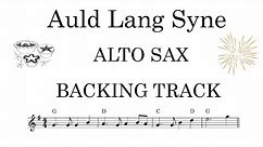 New Year’s Eve ALTO SAX BACKING TRACK