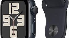 Apple Watch SE (2nd Gen) [GPS 40mm] Smartwatch with Midnight Aluminum Case with Midnight Sport Band S/M. Fitness & Sleep Tracker, Crash Detection, Heart Rate Monitor