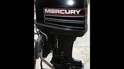 How to find the serial number for a 1996 Mercury 40HP 2 Stroke outboard