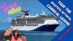 Carnival Legend Ship Tour of this Amazing Mythical Ship