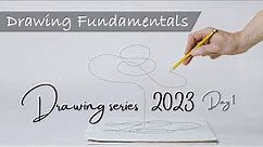Drawing for Beginners - Step by Step | Day - 1 | First Day - Basic Drawing Materials