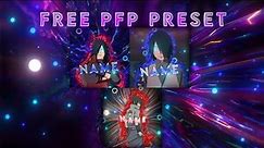 Free Anime GFX PFP Preset ✨ Alightmotion 🗿 AwaisFX 🍀