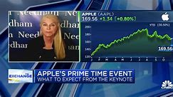 Apple's keynote event could give updates on new chips for laptops, says Needham's Laura Martin