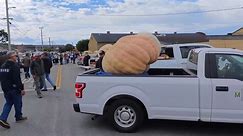New world record set at Half Moon Bay's 50th annual pumpkin weigh-off in CA, USA