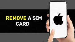 How to Remove a SIM Card from iPhone X, iPhone XS, iPhone XS Max, or iPhone XR (EASY)