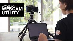 Canon EOS Webcam Utility | How To Use a Canon Camera as a Webcam