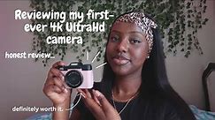 Reviewing My First Ever Camera 2023 (4k UltraHD Camera)// Honest Review, Was Definitely Worth It!