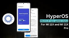 HyperOS new updates for Mi 11X and Mi 11X Pro are here 💛