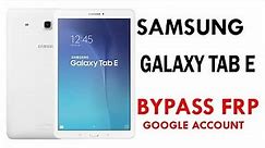 Samsung Tab E (Android 6.0.1) FRP Lock Bypass Easy Steps & Quick Method 100% Work