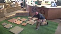 How to install stepping stones