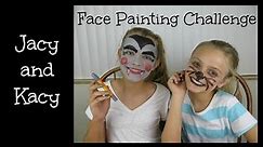 Face Painting Challenge ~ 2014 ~ Jacy and Kacy