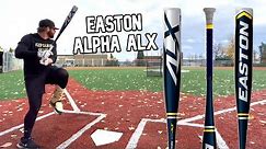Hitting with the 2022 Easton Alpha ALX | BBCOR Baseball Bat Review