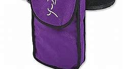 Woofhoof Equestrian Cell Phone Holder, XL Purple On The Calf/Leg Band Holster - Perfect Horse Accessories, Universal Fit, Padded Strap, Magnetic Closure, Made of Durable Nylon, Machine Washable