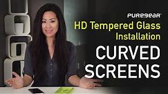 PureGear Curved Tempered Glass Screen Protector Installation